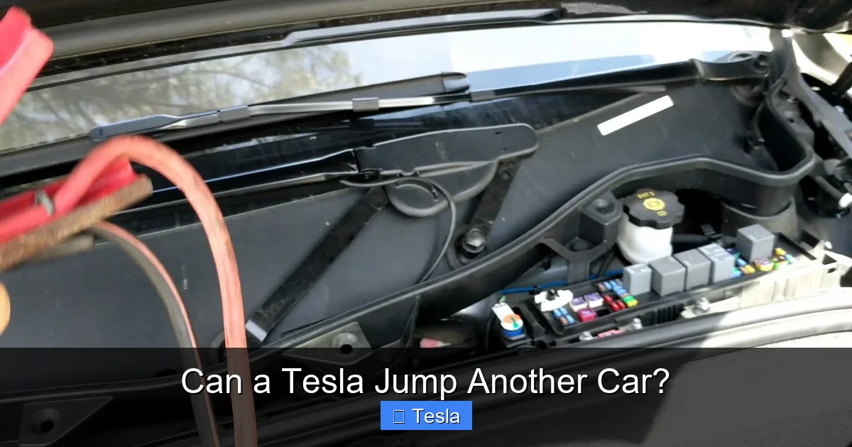 Can a Tesla Jump Another Car?