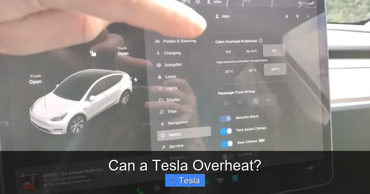 Can a Tesla Overheat?