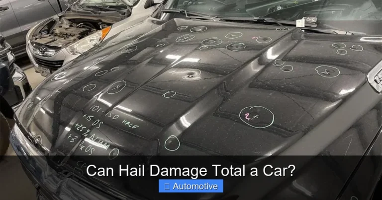 Can Hail Damage Total a Car?