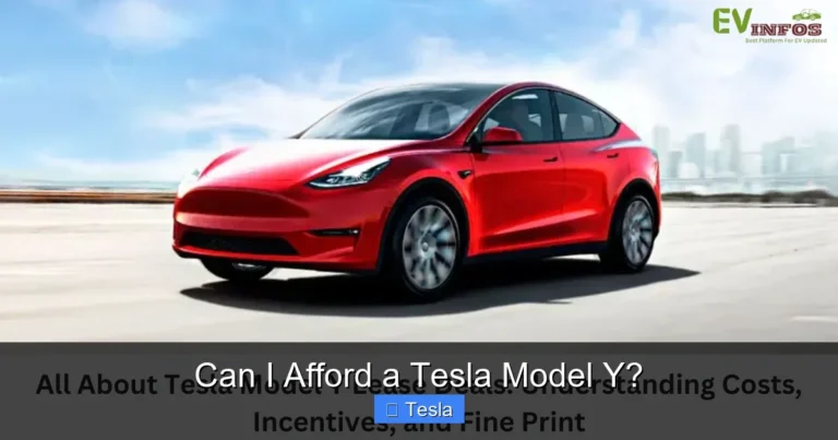 Can I Afford a Tesla Model Y?