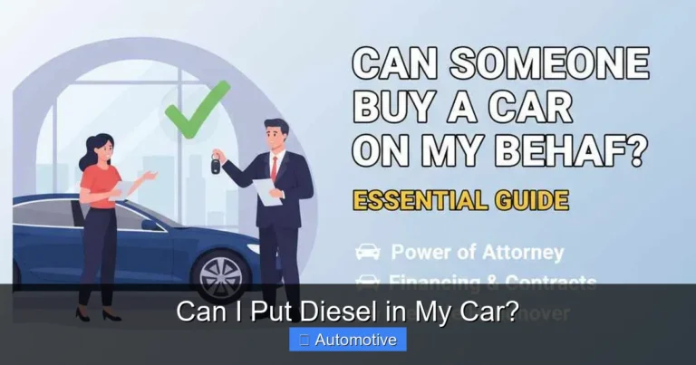 Can I Put Diesel in My Car?