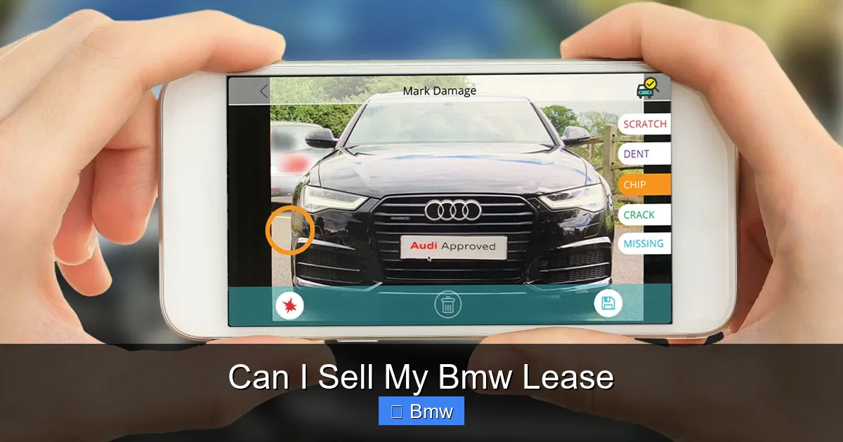 Can I Sell My Bmw Lease