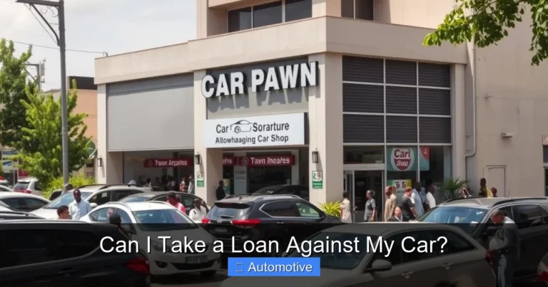 Can I Take a Loan Against My Car?