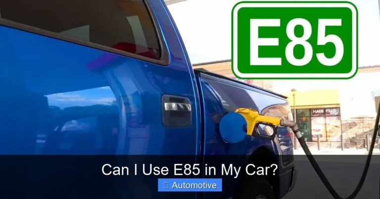 Can I Use E85 in My Car?