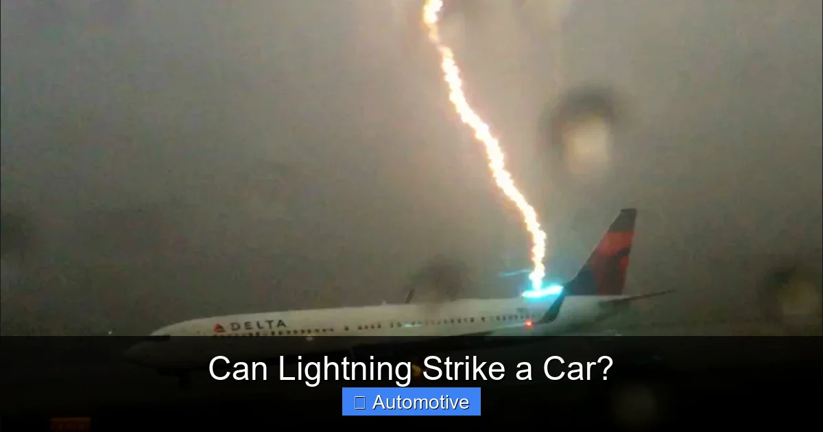 Can Lightning Strike a Car?