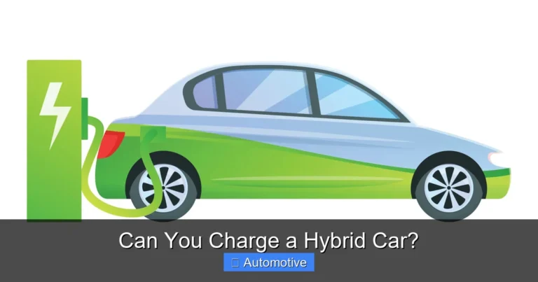 Can You Charge a Hybrid Car?
