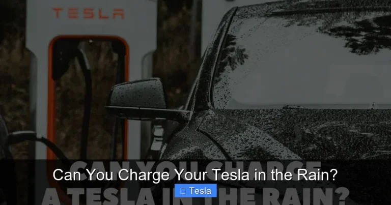 Can You Charge Your Tesla in the Rain?