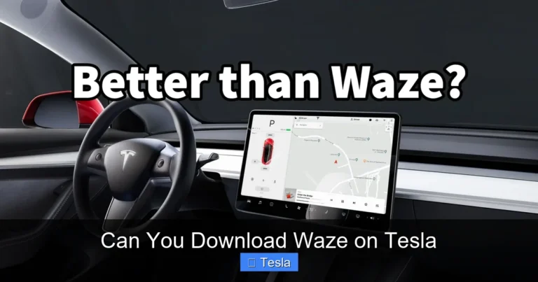 Can You Download Waze on Tesla