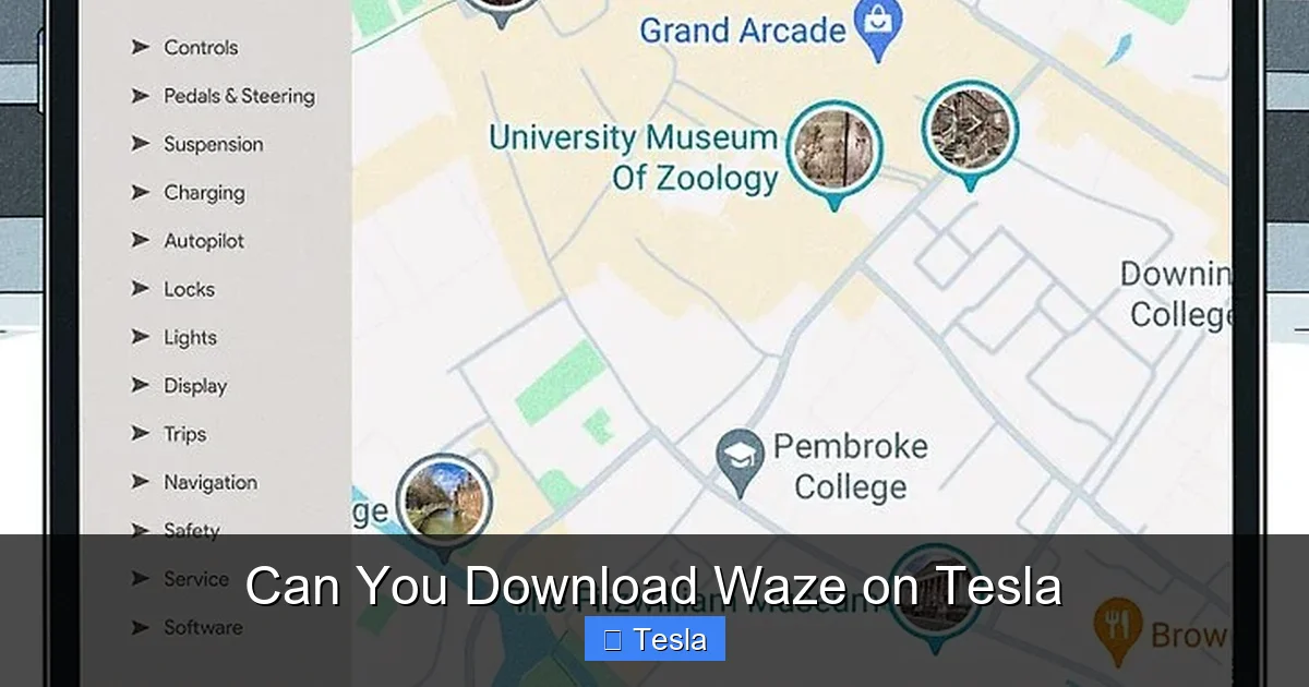 Can You Download Waze on Tesla
