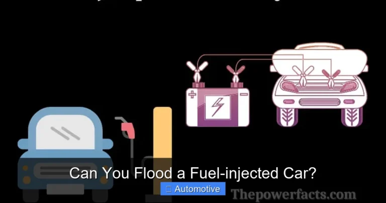 Can You Flood a Fuel-injected Car?
