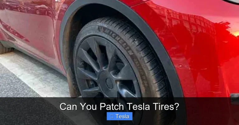 Can You Patch Tesla Tires?