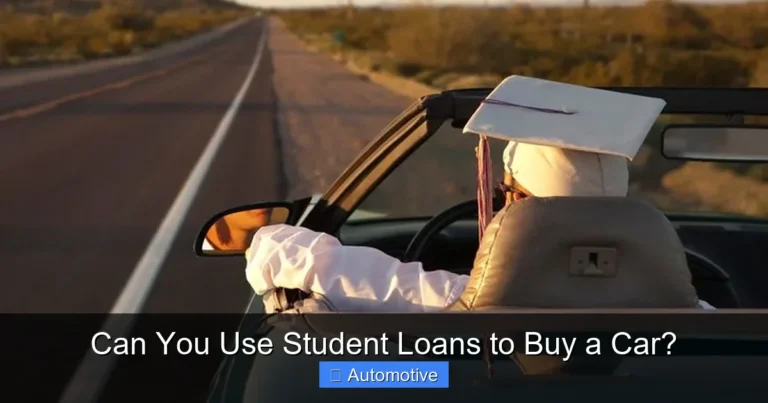 Can You Use Student Loans to Buy a Car?