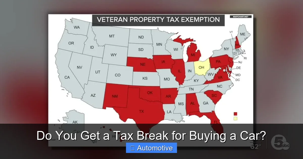 Do You Get a Tax Break for Buying a Car?
