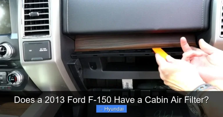 Does a 2013 Ford F-150 Have a Cabin Air Filter?