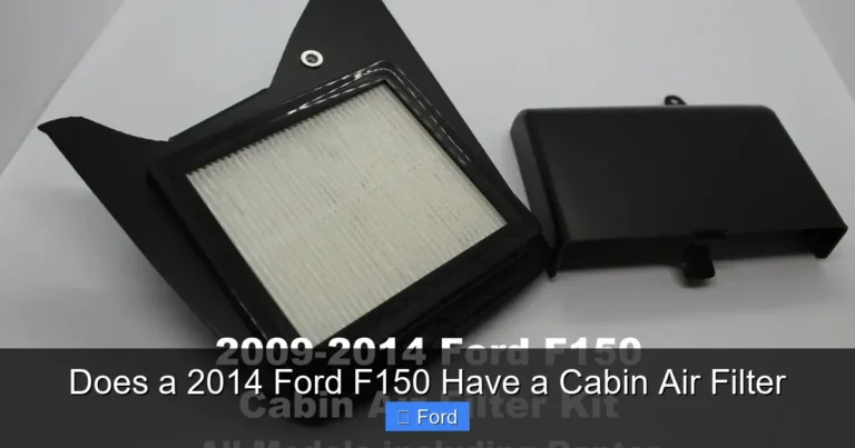 Does a 2014 Ford F150 Have a Cabin Air Filter
