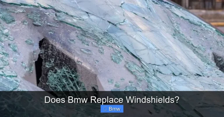Does Bmw Replace Windshields?