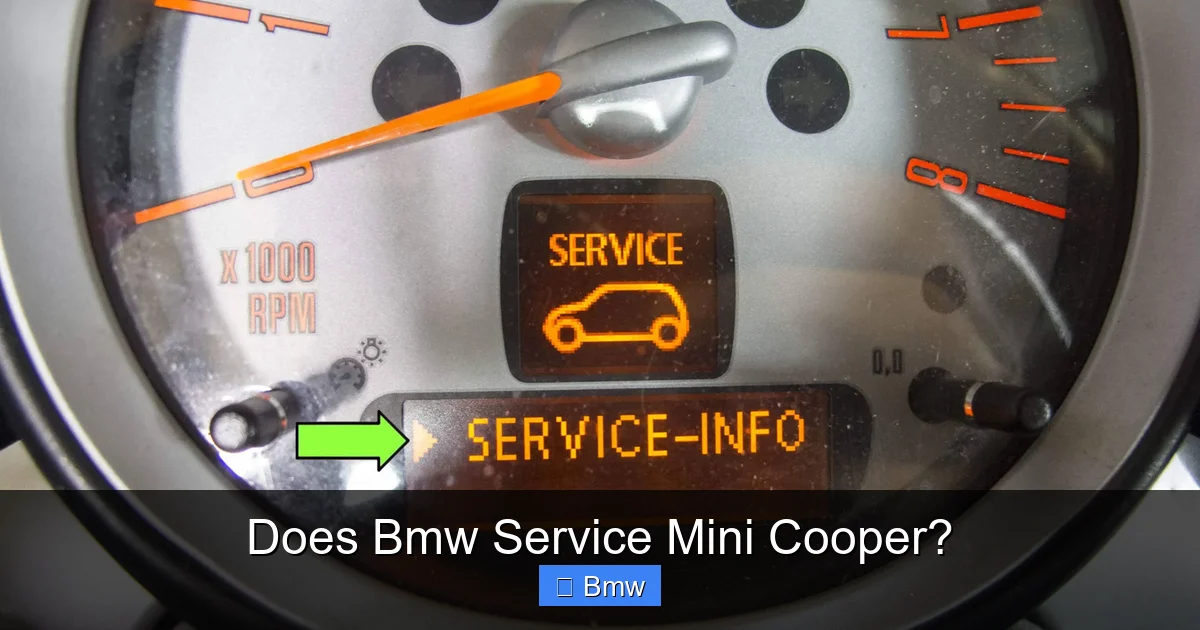 Does Bmw Service Mini Cooper?