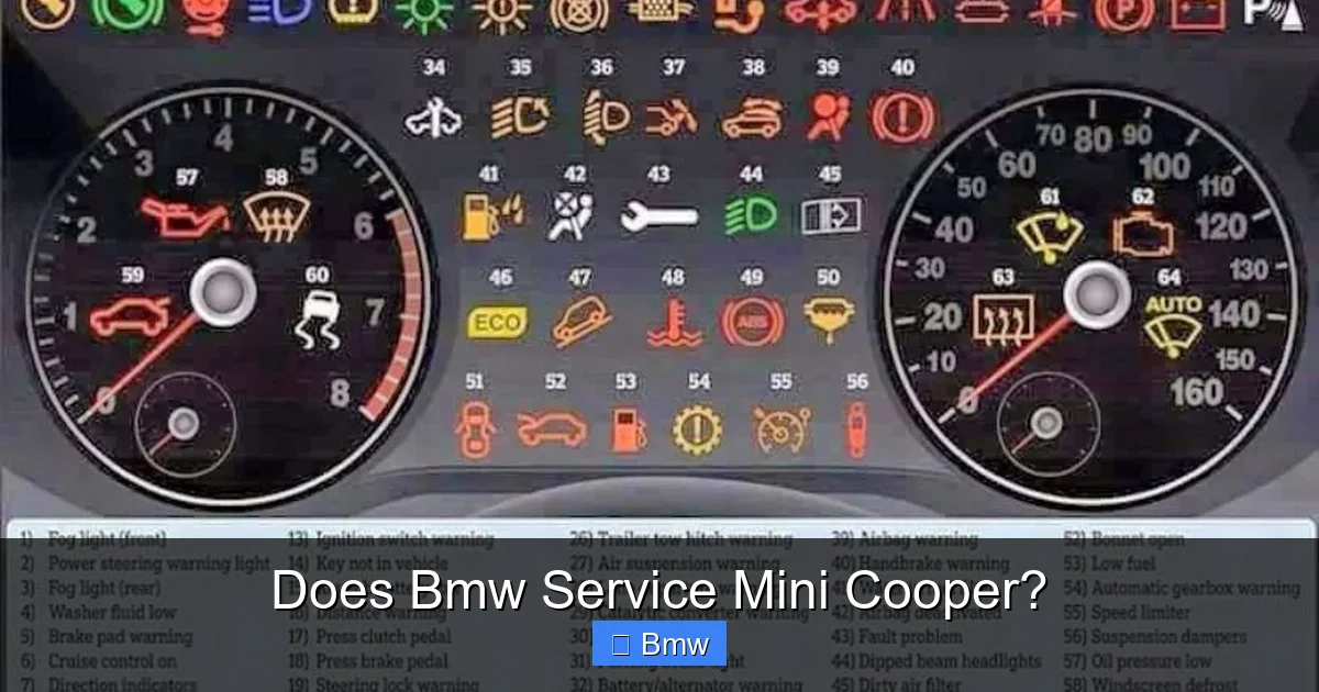 Does Bmw Service Mini Cooper?