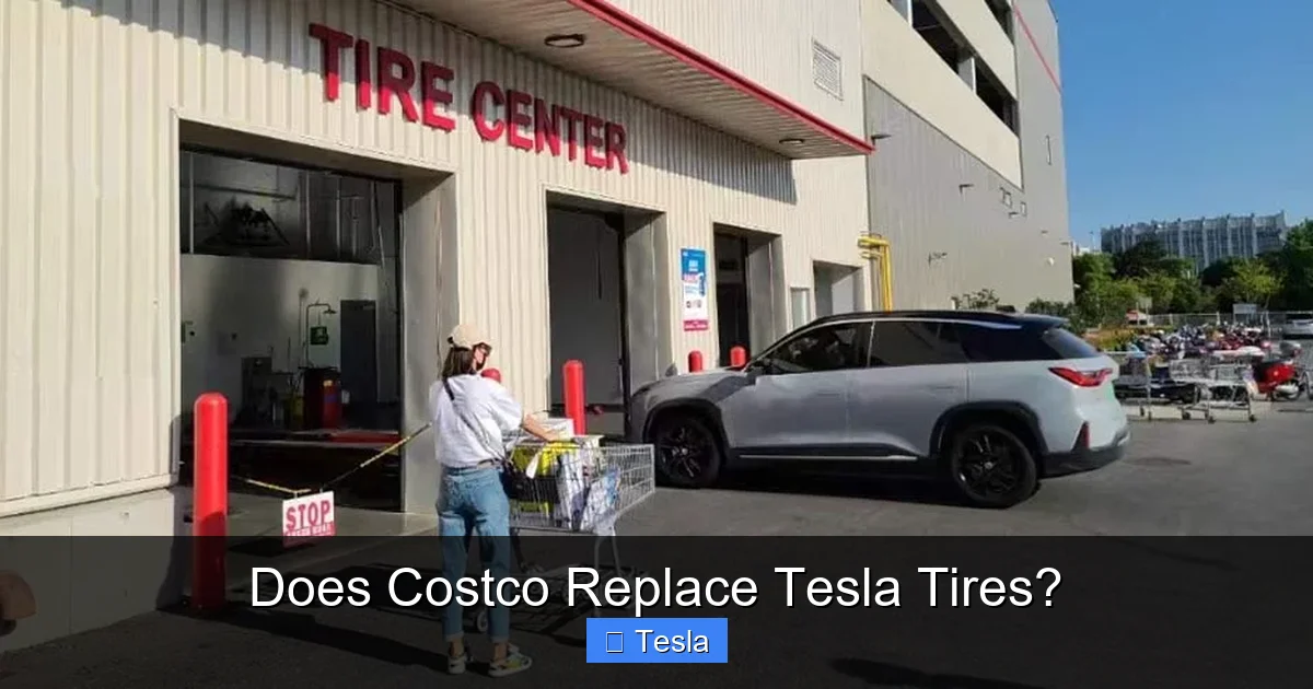 Does Costco Replace Tesla Tires?