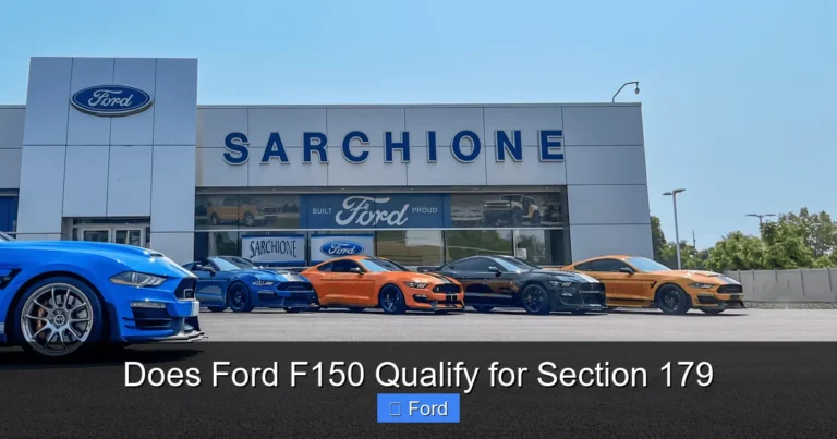 Does Ford F150 Qualify for Section 179