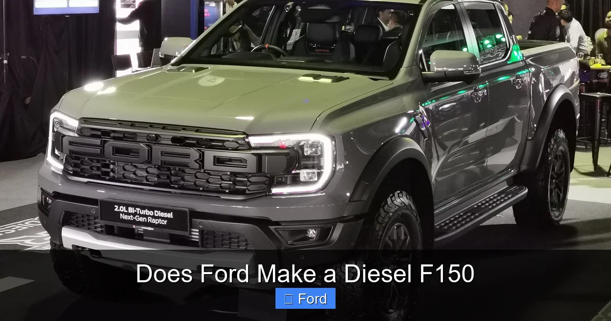 Does Ford Make a Diesel F150