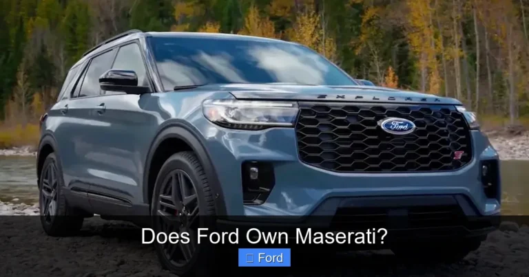 Does Ford Own Maserati?