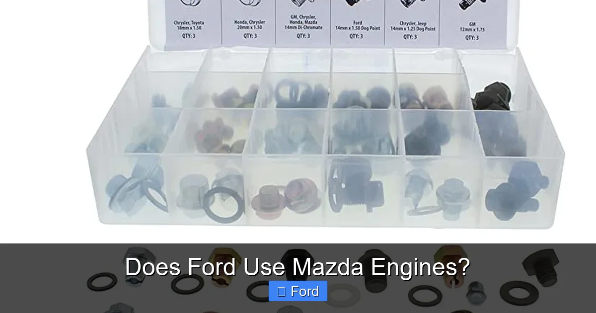 Does Ford Use Mazda Engines?