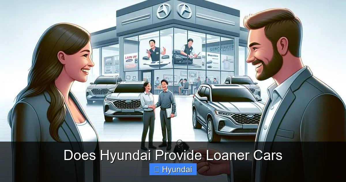 Does Hyundai Provide Loaner Cars