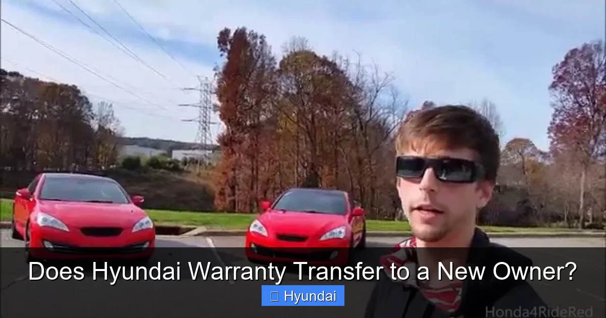 Does Hyundai Warranty Transfer to a New Owner?