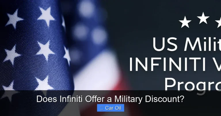Does Infiniti Offer a Military Discount?