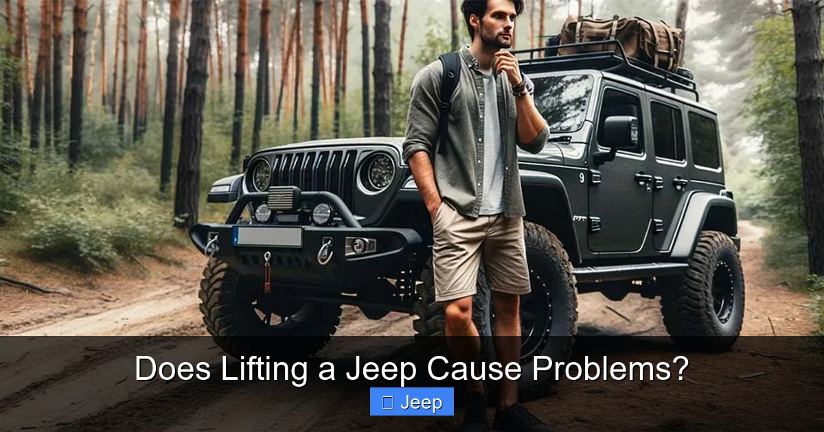 Does Lifting a Jeep Cause Problems?