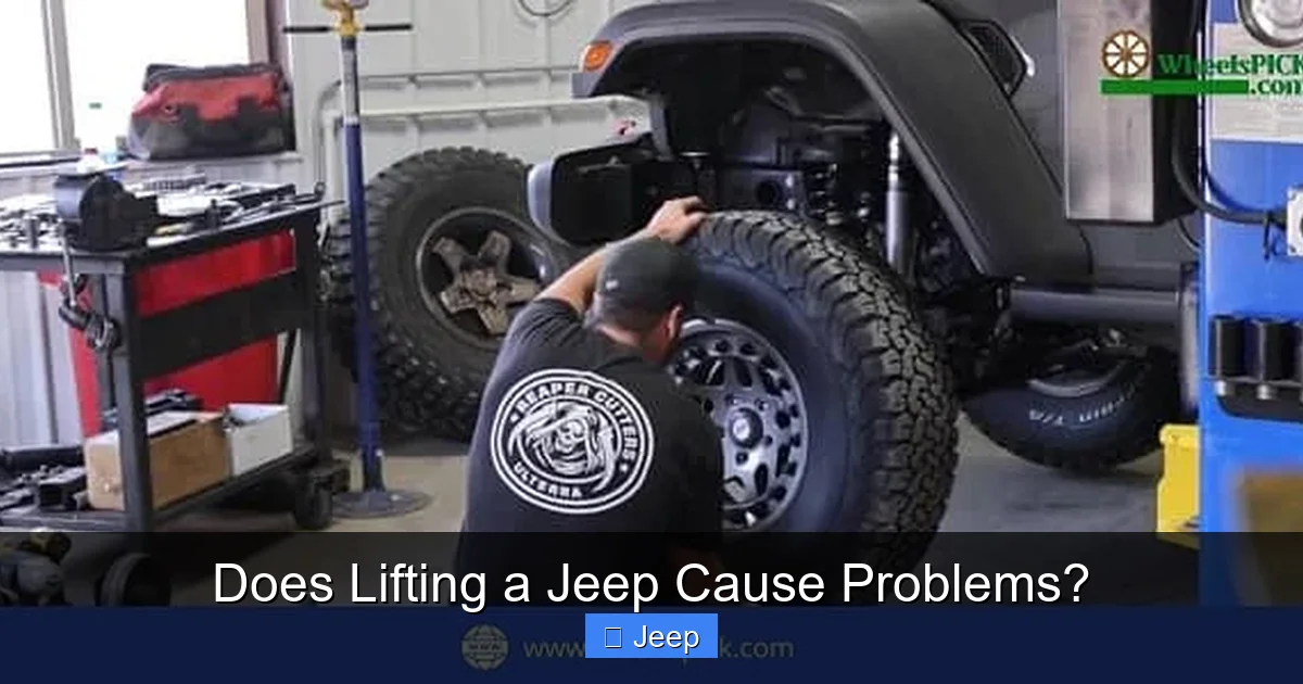 Does Lifting a Jeep Cause Problems?