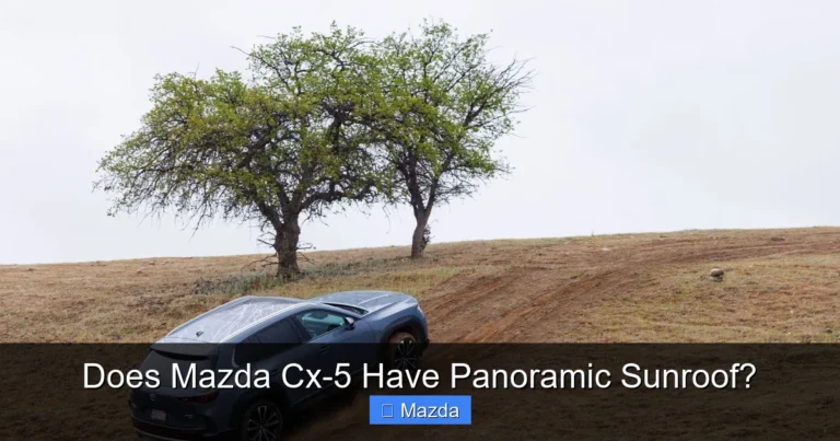 Does Mazda Cx-5 Have Panoramic Sunroof?