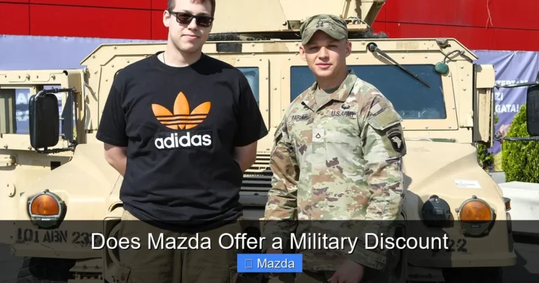 Does Mazda Offer a Military Discount