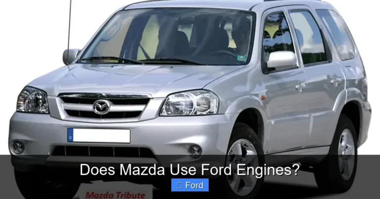 Does Mazda Use Ford Engines?