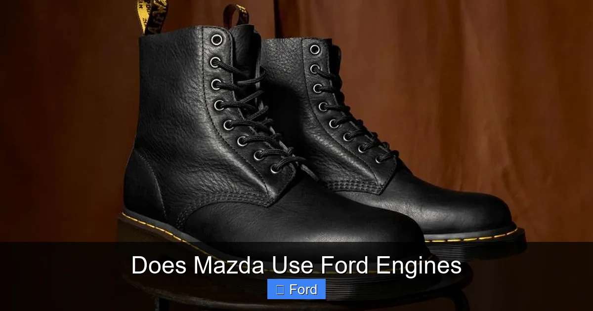 Does Mazda Use Ford Engines