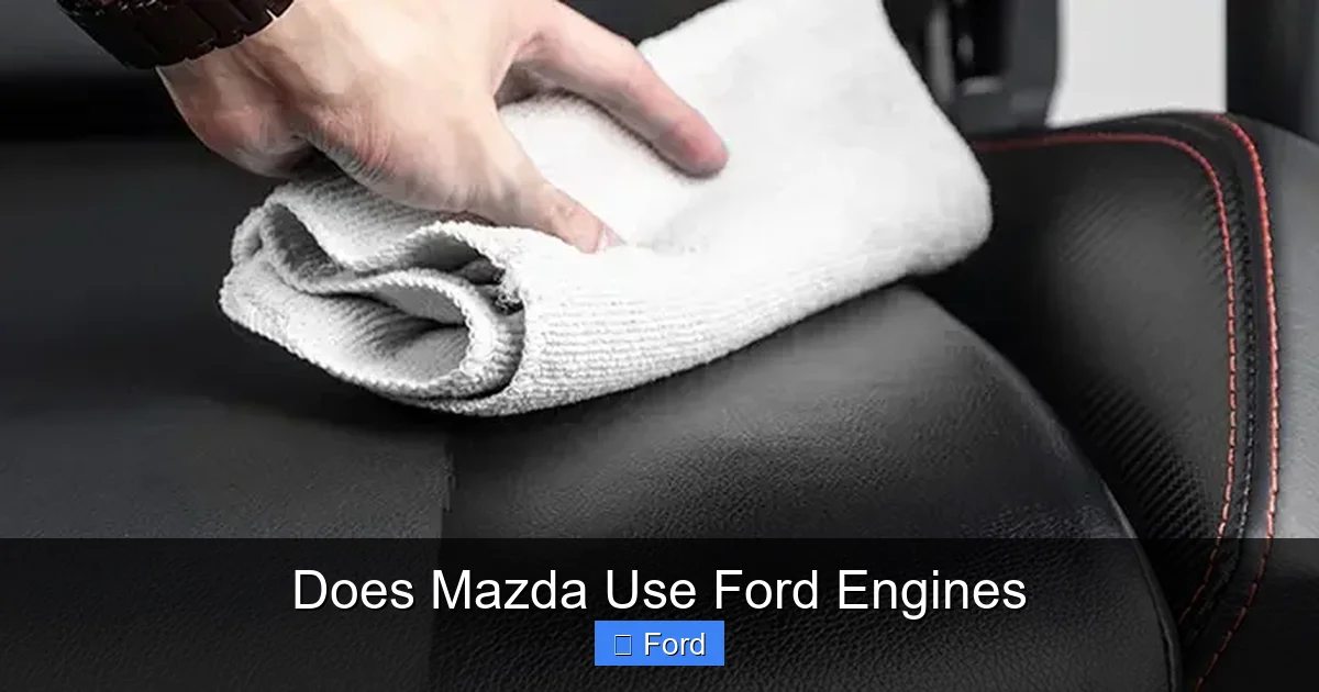 Does Mazda Use Ford Engines