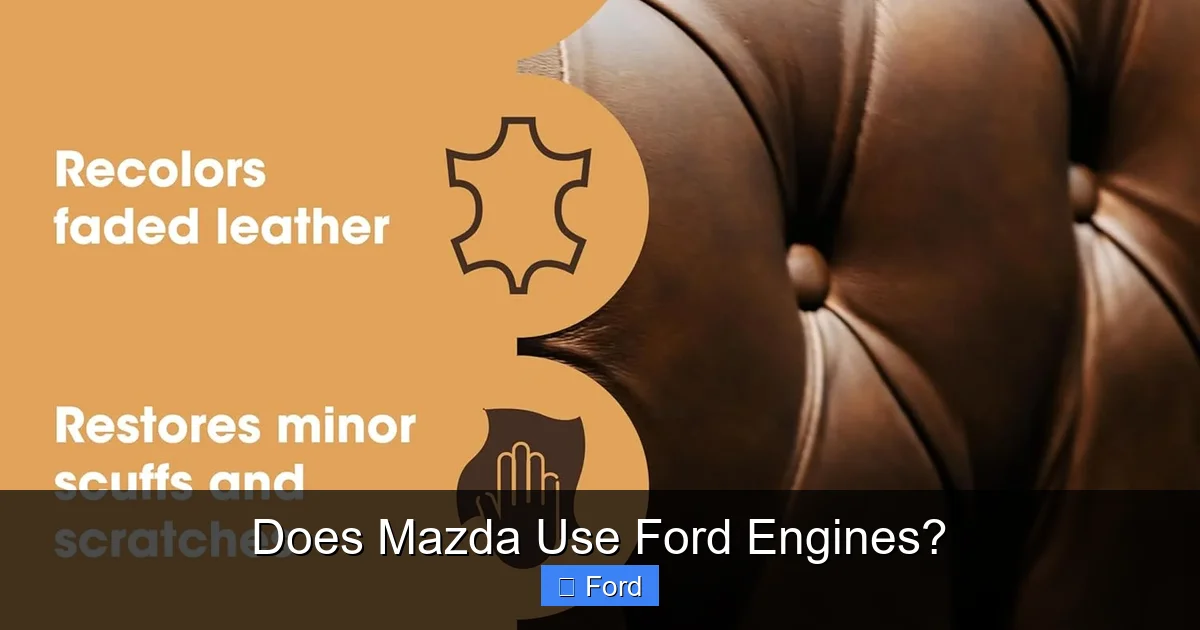 Does Mazda Use Ford Engines?