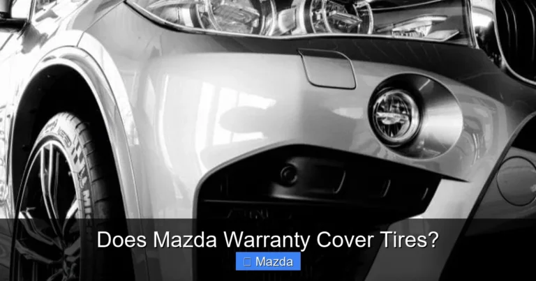 Does Mazda Warranty Cover Tires?