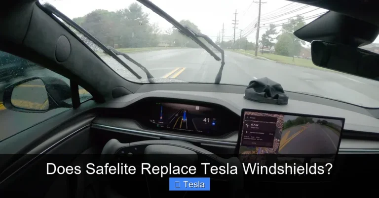 Does Safelite Replace Tesla Windshields?