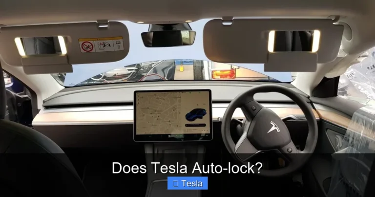 Does Tesla Auto-lock?
