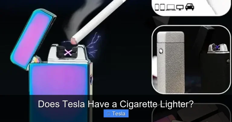 Does Tesla Have a Cigarette Lighter?