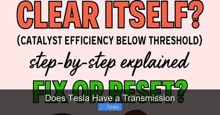 Does Tesla Have a Transmission