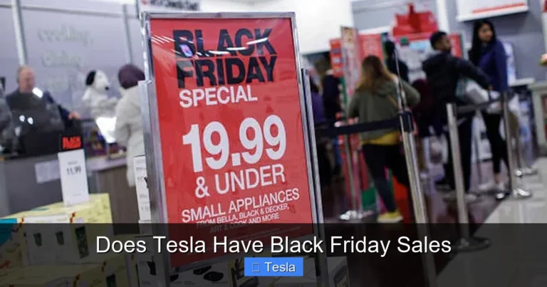 Does Tesla Have Black Friday Sales
