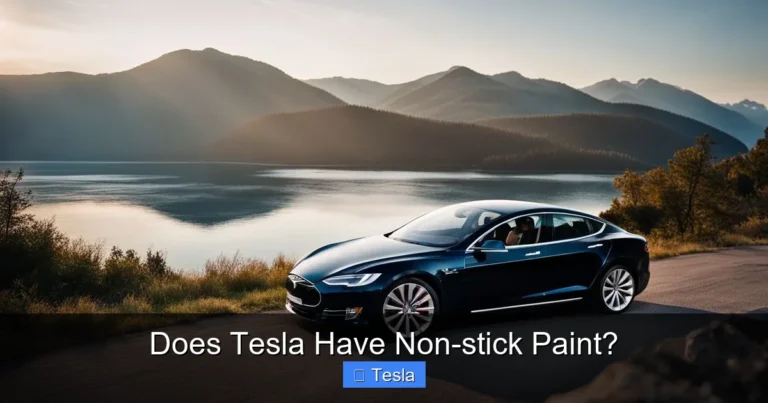 Does Tesla Have Non-stick Paint?