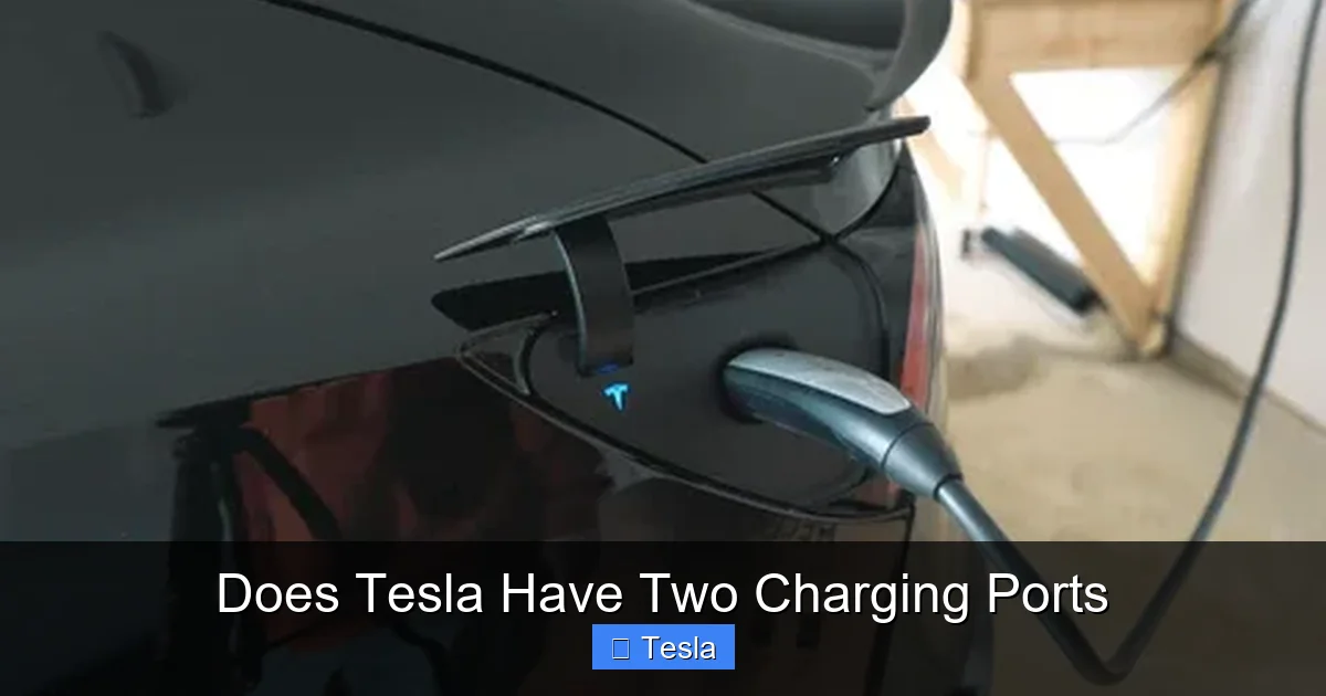 Does Tesla Have Two Charging Ports