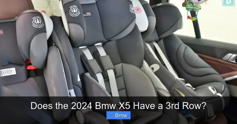 Does the 2024 Bmw X5 Have a 3rd Row?