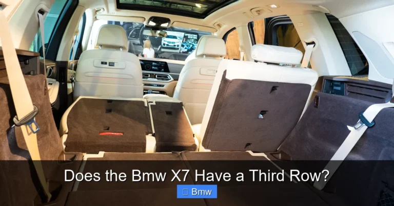 Does the Bmw X7 Have a Third Row?