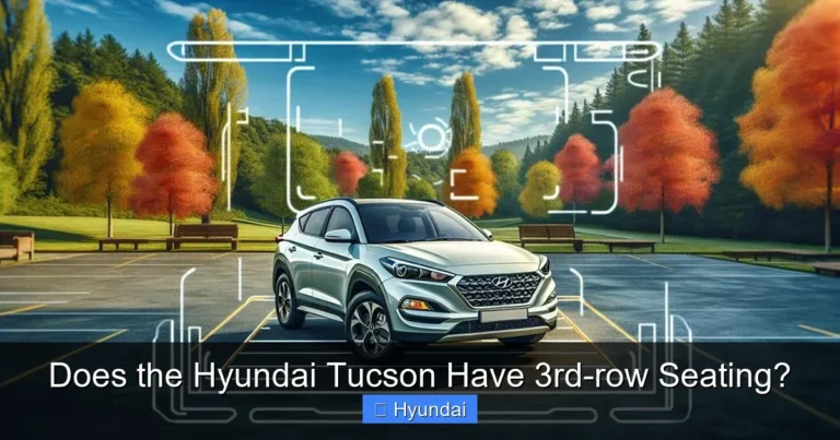 Does the Hyundai Tucson Have 3rd-row Seating?
