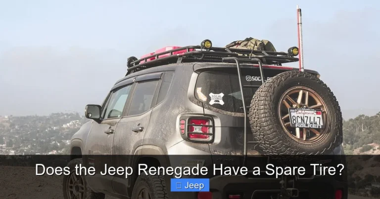 Does the Jeep Renegade Have a Spare Tire?
